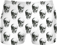 Polka Skulls Slim Fit Boxers by Robert Bowen - Robert Bowen Tees